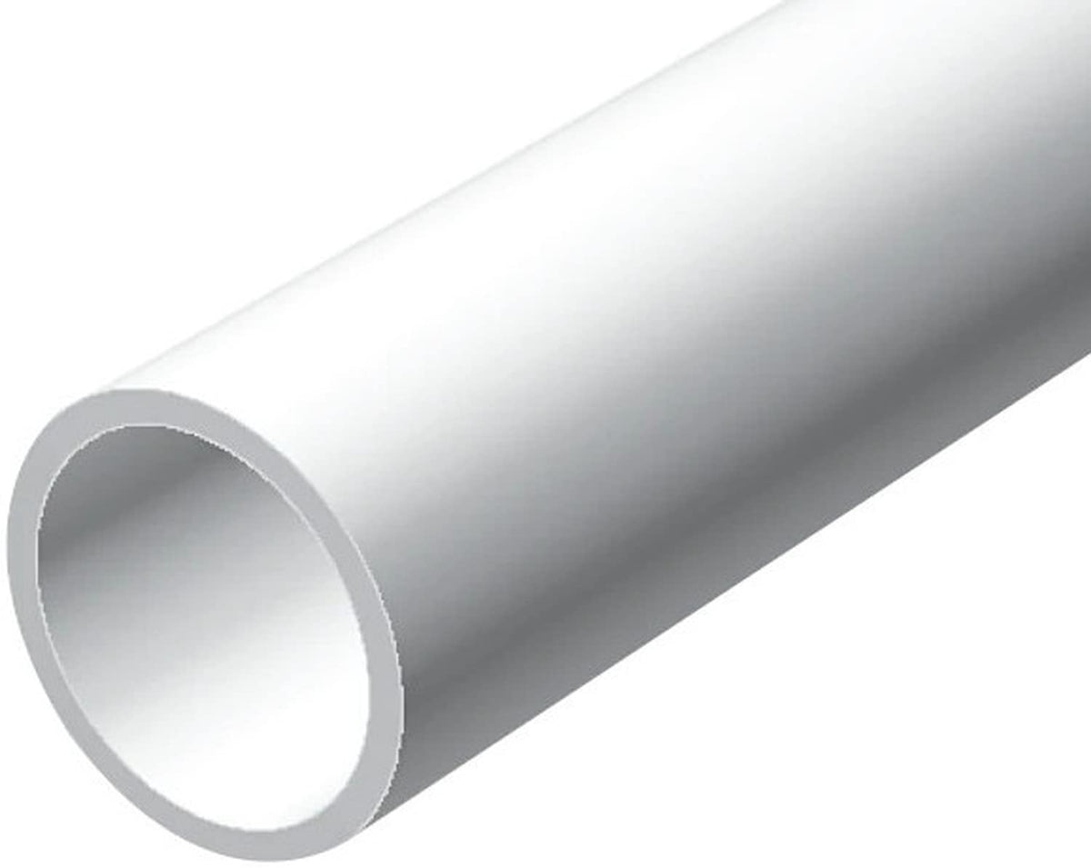 Evergreen 70EG229 Scale Model Plastic Rod, Pipe, Diameter 0.3 inches (7.1 mm), Inner Diameter 0.2 inches (5.7 mm), Pack of 3