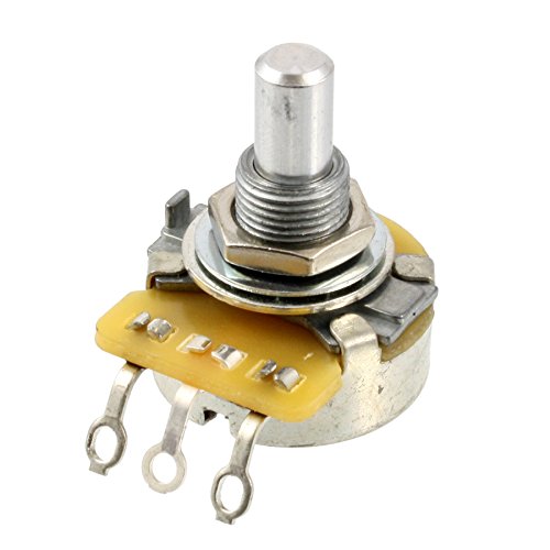 20 500K Audio Taper Pot CTS Solid Shaft Allparts EP-0886-B00
