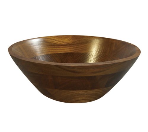 Bord de bol keyaki de salade type angle 130020 300 (Japon import / Le paquet et le manuel sont ?crites en japonais)