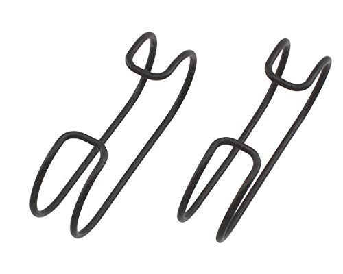 アイワ金属 AIWA Metal KINOBO C Hook, Black, 2 Pieces AP-3018B