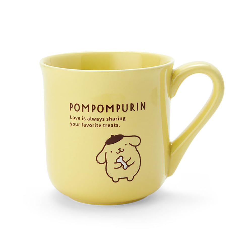 Sanrio Pompompurin Microwave, Dishwasher, and Dryer Safe Mug, Ceramic 422410