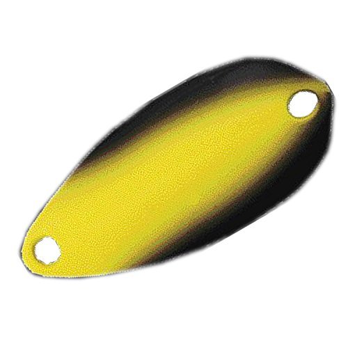 Daiwa Area Trout Spoon Presso Mover, 0.09 oz (2.4 g), Yellow Dagger Lure