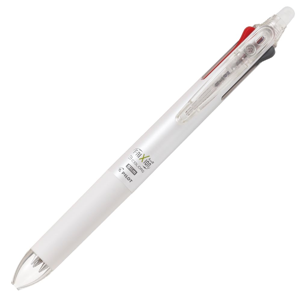 Pilot Erasable Ballpoint Pen, Pearl White, 0.5mm (LKFBS60EF-PW)