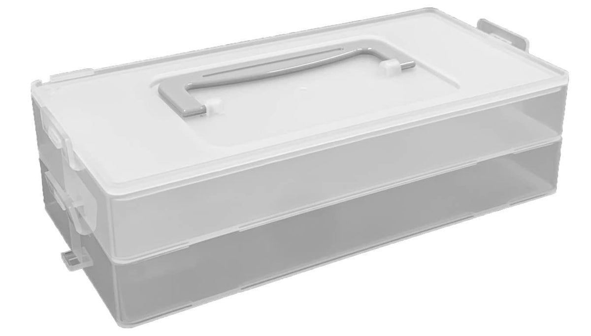 プラモ向上委員会(Puramokoujouiinkai) Plamokojo Modeling Container 054 Slim Option Hobby Tool PMKJ023CL Clear White