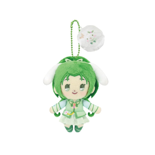 Bandai Namco NUI Yes! Pretty Cure 5Go! x Sanrio Characters Puri Ni Mascot, Cuamint x Cinnamoroll, 6930, Approx. 4.5 inches (115 mm)