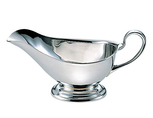 Sanho Sangyo 03110310 Sauce Pot, Silver, M, Royal Sauce Pot