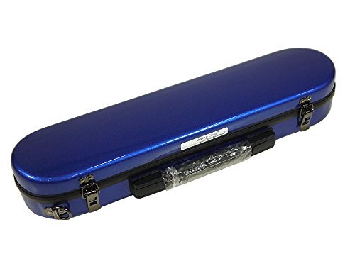 C.C. Shiny Case II Flute Case CC2-FL-BL Blue