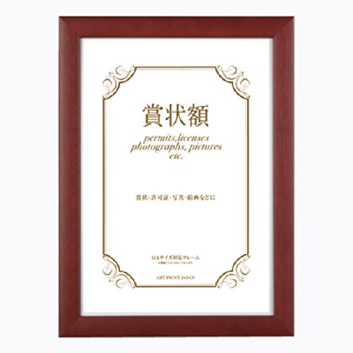 A.P.J. OA Award Plaque Color Panel OA Award B5 Size Red