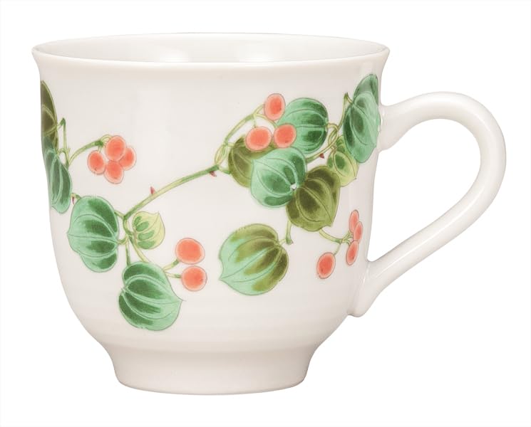 九谷焼いわたや(Kutaniyakiiwataya) Kutani Yakiwataya Mug, Yamakikurai K9-890