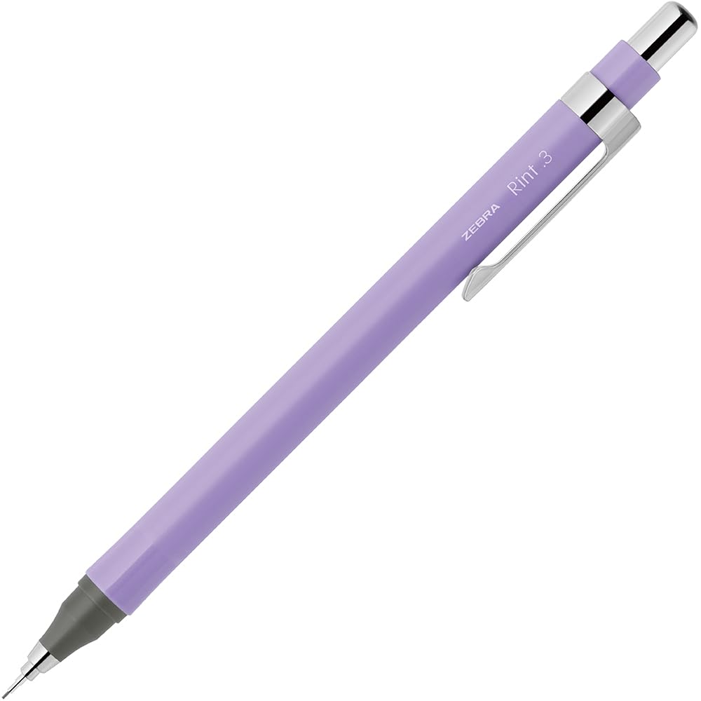 Zebra Mechanical Pencil Lint 0.3mm Lint Lavender Shaft P-MAS130-RLV
