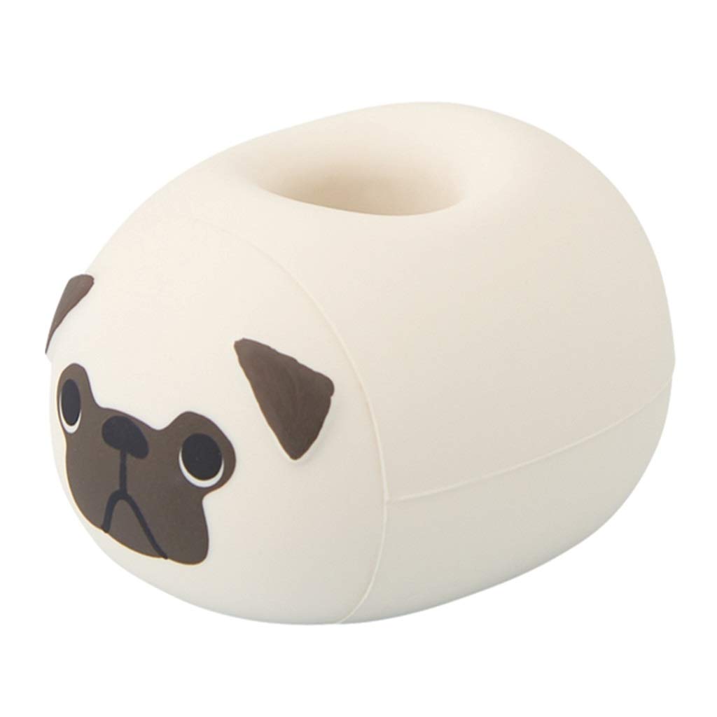 Lihit Lab A7806-18 Punilabo Sleeping Pen Stand, Pug