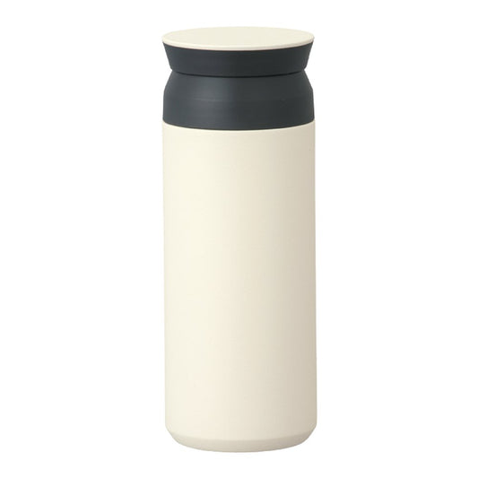 KINTO 20942 Travel Tumbler, 16.9 fl oz (500 ml), White, Double Wall Vacuum Construction, Heat and Cold Retention