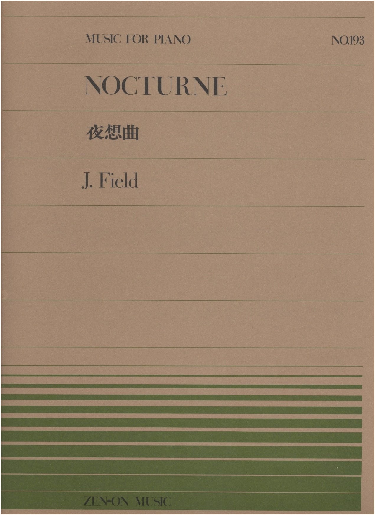 Piano Piece 193: Nocturne / Field