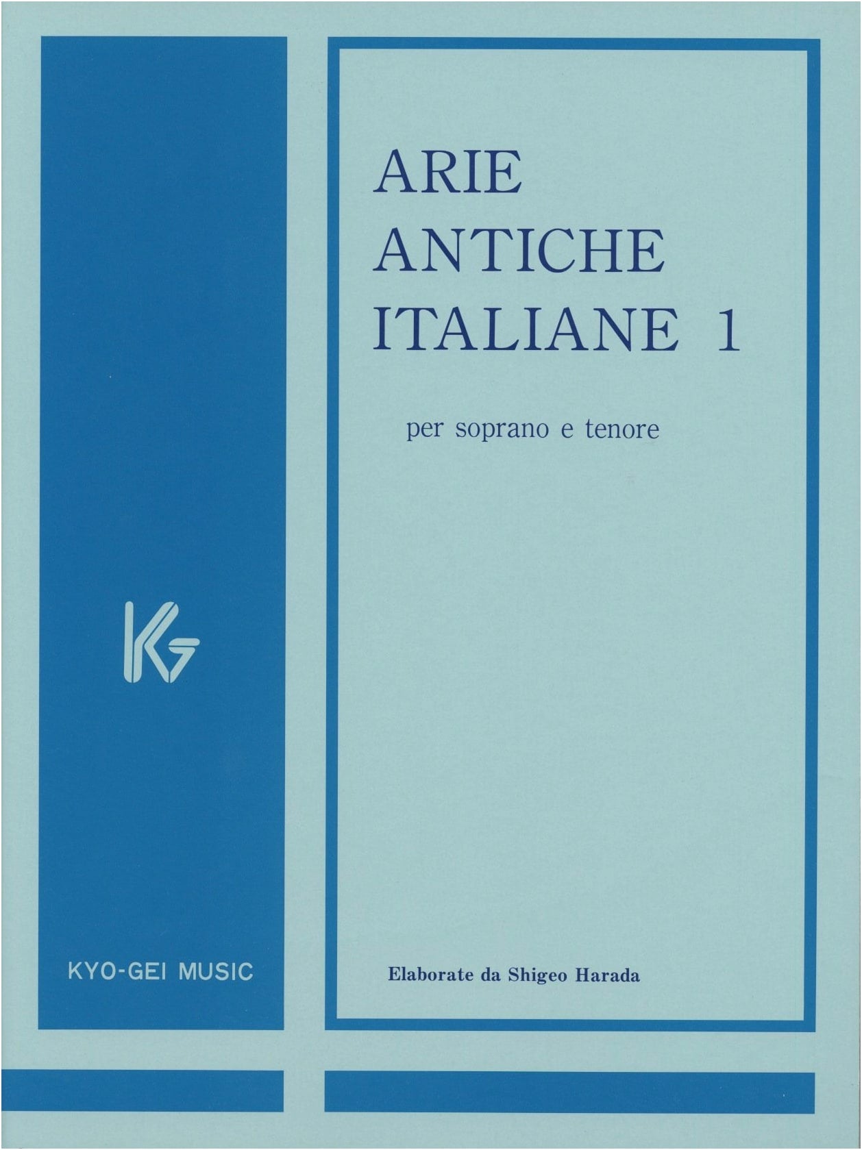 Italian Classical Vocal Music Collection Vol. 1 for High Voice