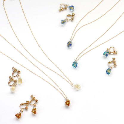 Prism Earrings – Marine Blue (Summer Limited Edition)