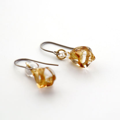 Prism Earrings – Brown