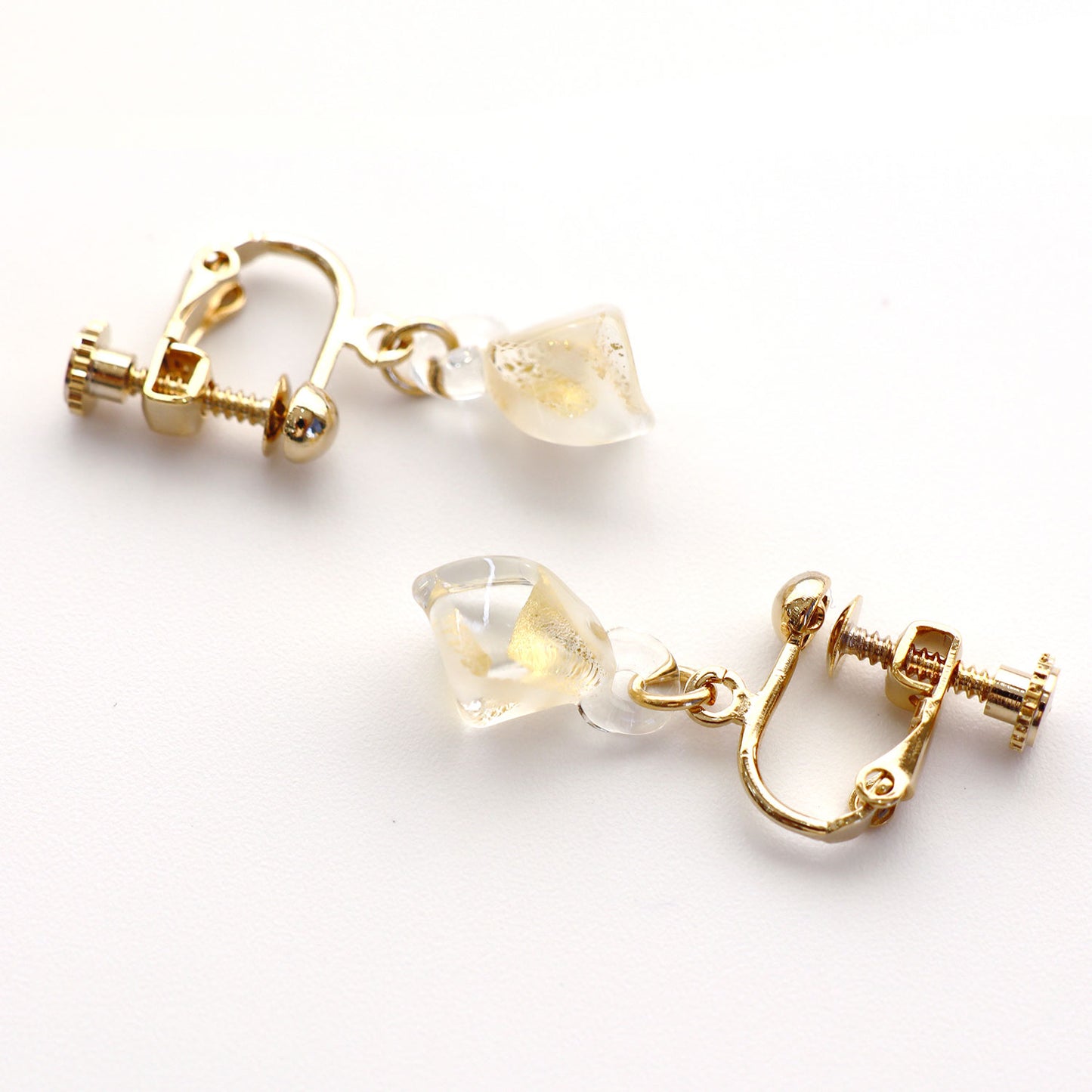 Prism Earrings – White