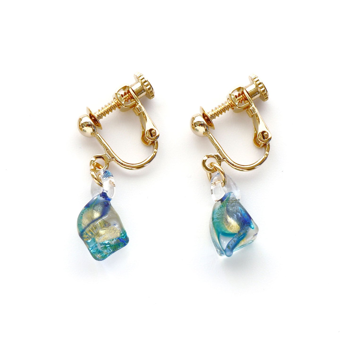 Prism Earrings – Marine Blue (Summer Limited Edition)