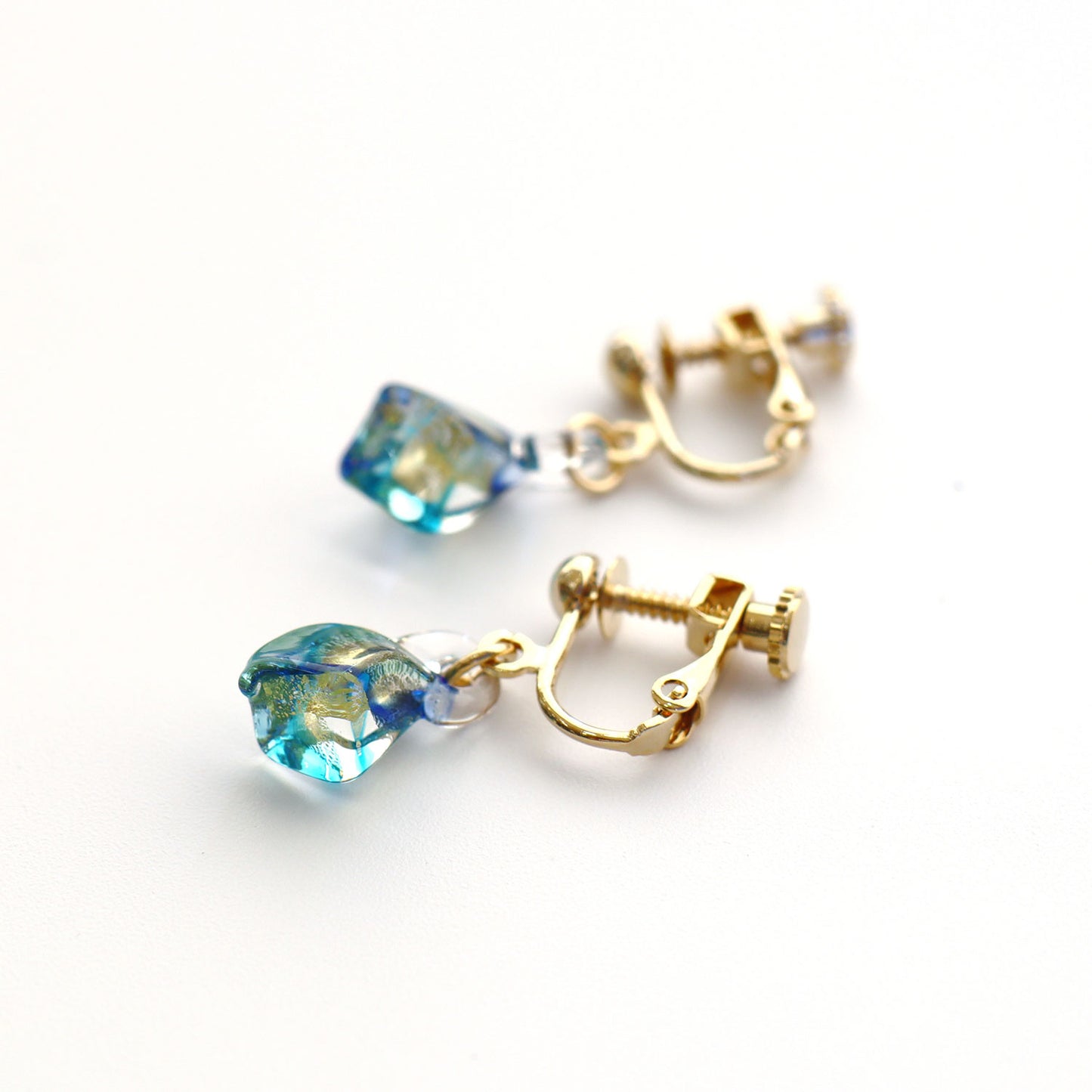 Prism Earrings – Marine Blue (Summer Limited Edition)