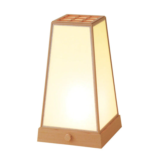 Indoor Trapezoid Lamp with Dimmer Switch