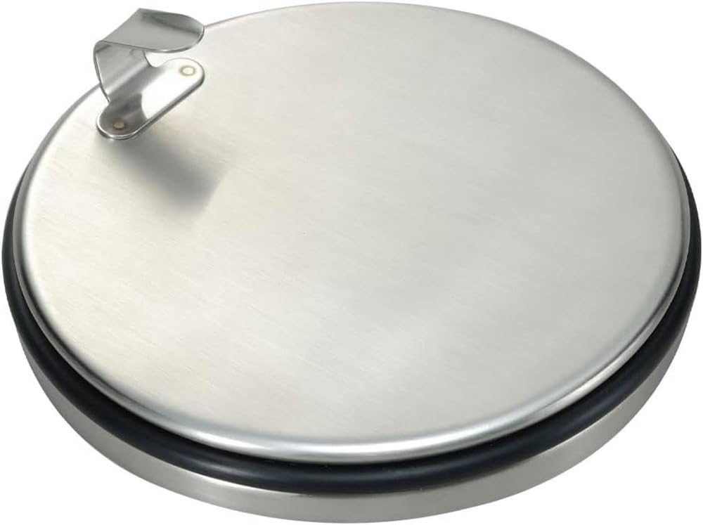 Shimomura Kihan 42935 Tsubamesanjo Drain Lid, 5.9 inches (15 cm), Water Stop, Cap, Soak, Washable, Water Saving, Odor Leak Proof, Stainless Steel