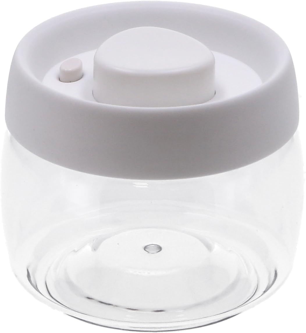 不二貿易(Fujiboeki) Fuji Boeki 40697 Air Release Canister, 13.5 fl oz (400 ml), Width 4.3 x Depth 4.3 x Height 3.6 inches (10.9 x 10.9 x 9.1 cm), White, Storage Container, Sealed