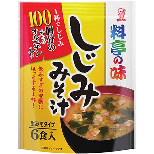 Marukome value pack restaurant taste clams 120g (20gX6 meals)