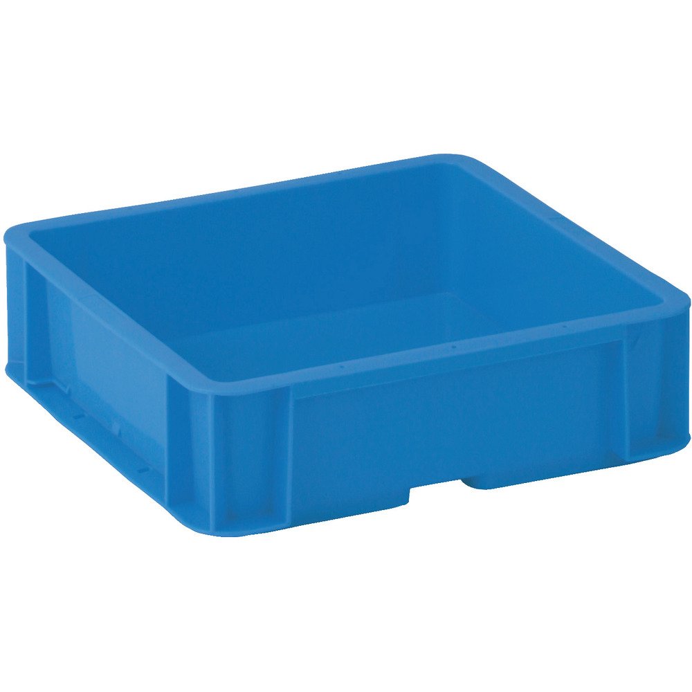 TRUSCO TR-TP331-DB Recycled Container, TP Shape, 2.8 gal (8 L), Dark Blue