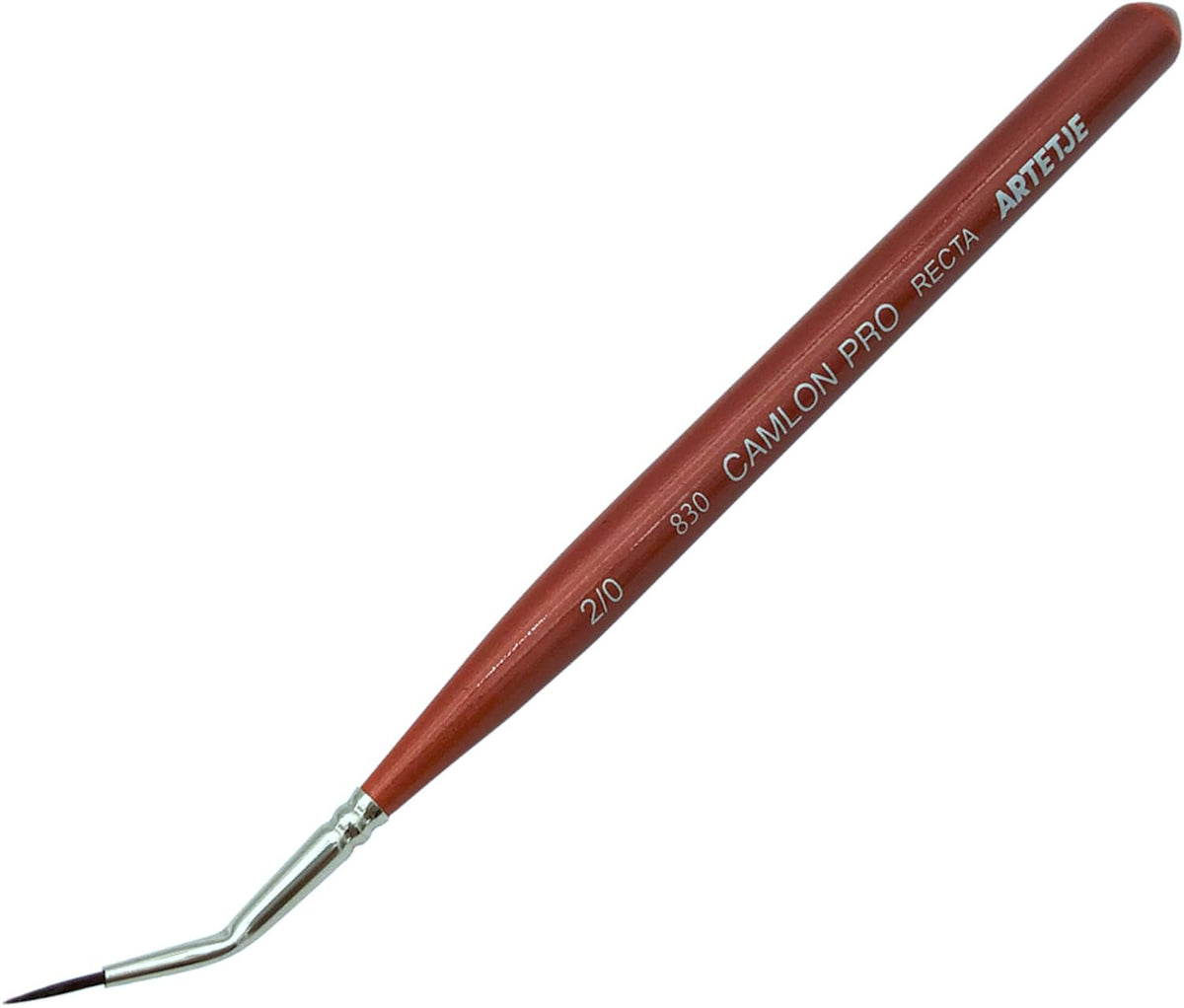 Beaver Corporation AMS164895 Camron Pro Lecta 830 2/0 No. Bent Height 0.31 inch (8.0 mm) Spread/Width 0.04 inch (1.1 mm) Hobby Painting Tool