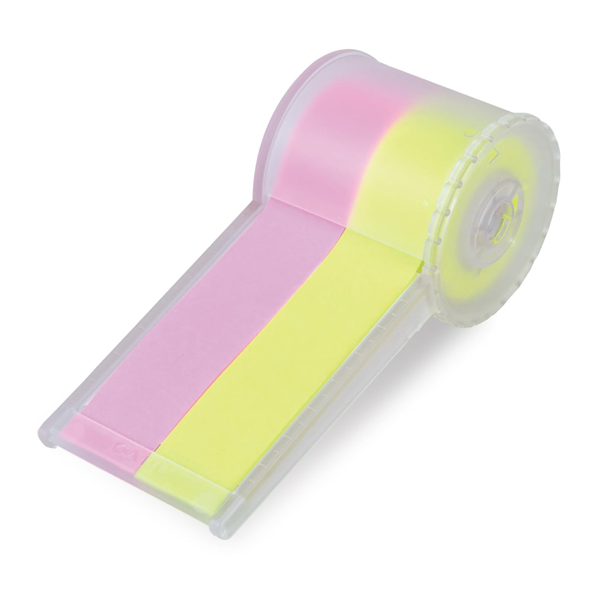 Curl Office Instrument RFH-M2501 Roll Notes, Note Cutter, Stationery, Desk Organizer, 1.0 inch (25 mm) Width (2 Rolls), 2 Colors