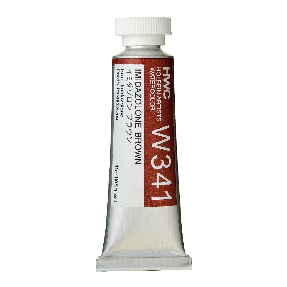 Holbein Artist Watercolor, 15ml Tube, Imidazolone Brown (W341)