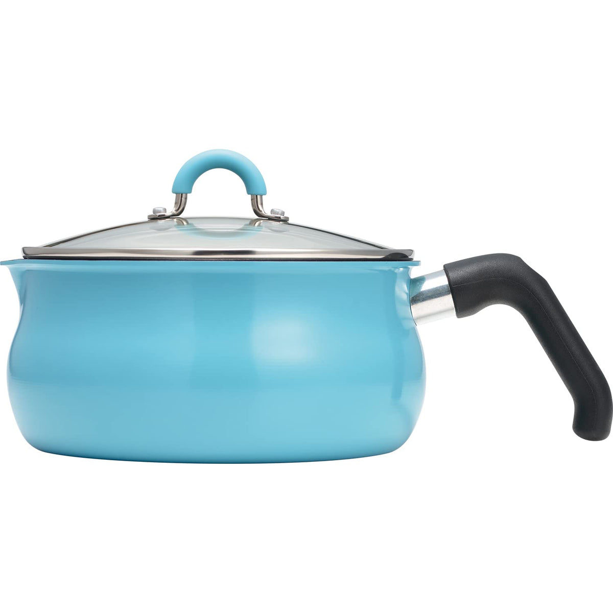 Wahei Freiz RB-2570 Frying Pan, Multi-Pan, Medium, Light Blue, 7-in-1 Unit, Bake, Stir, Fry, Boil, Induction and Gas Compatible, Toomay