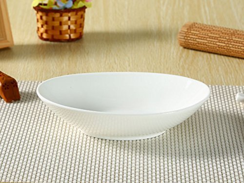 Nishida 110042 No. 8 Oval Plate, Deep, Curry Dish, Pasta Plate
