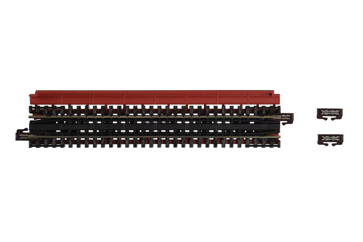 N 124mm 4-7/8" Deck Plate Girder Bridge, Red