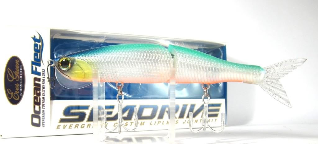 Evergreen #737 Minnow Seed Drive Lure, 5.5 inches (14 cm), 1.0 oz (28 g), Hitman Blue