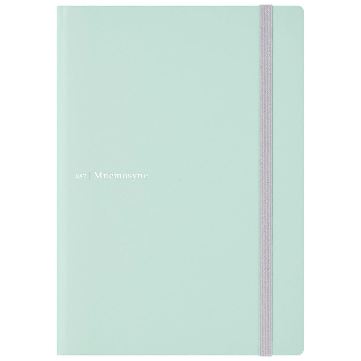 Maruman Mnemosyne Hardcover Journal, A5 5.83"x8.27" 5mm Dot Grid Mint Green