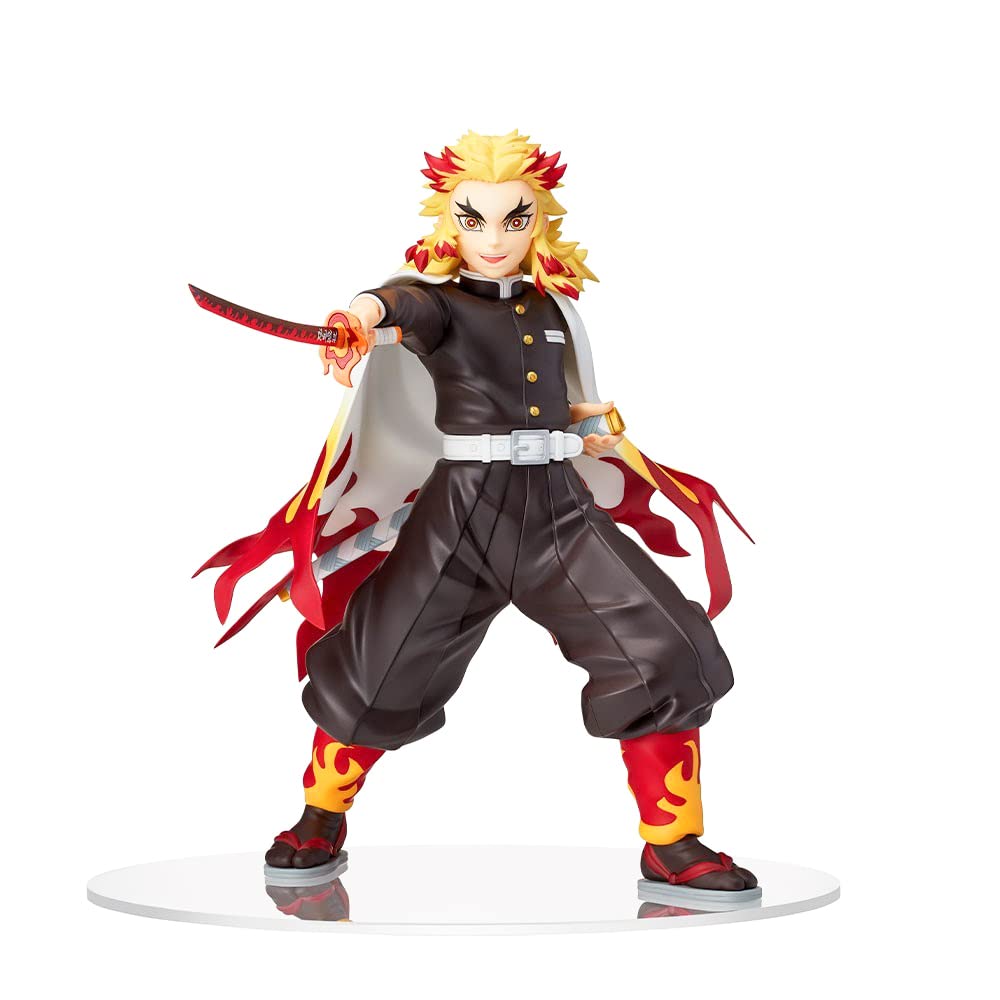SEGA Demon Slayer: Kimetsu no Yaiba SPM Figure Kyojuro Rengoku, Multiple Colors (SG94649)
