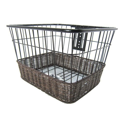 SAGISAKA 48505 48505 Rattan Style Front Basket for Electric Assist Cars