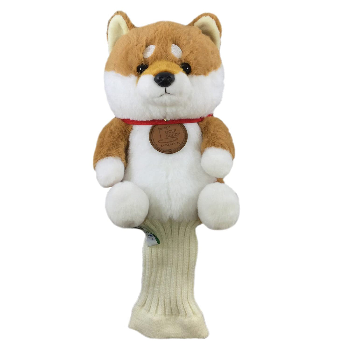 キュート販売 Headcover Golf Club Dog Bean Shiba Brown H0022