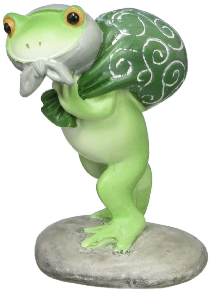 Daikai Copo Drop Frog 1.4 x 1.4 x 2.2 inches (3.6 x 3.6 x 5.5 cm), Green