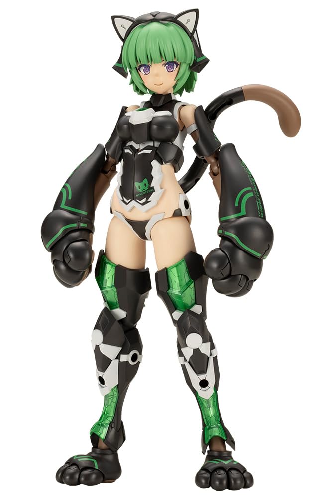Kotobukiya Frame Arms Girl Magatsuki Cat Armor Ver., Total Height: Approx. 6.3 inches (160 mm), Non-Scale, Plastic Model