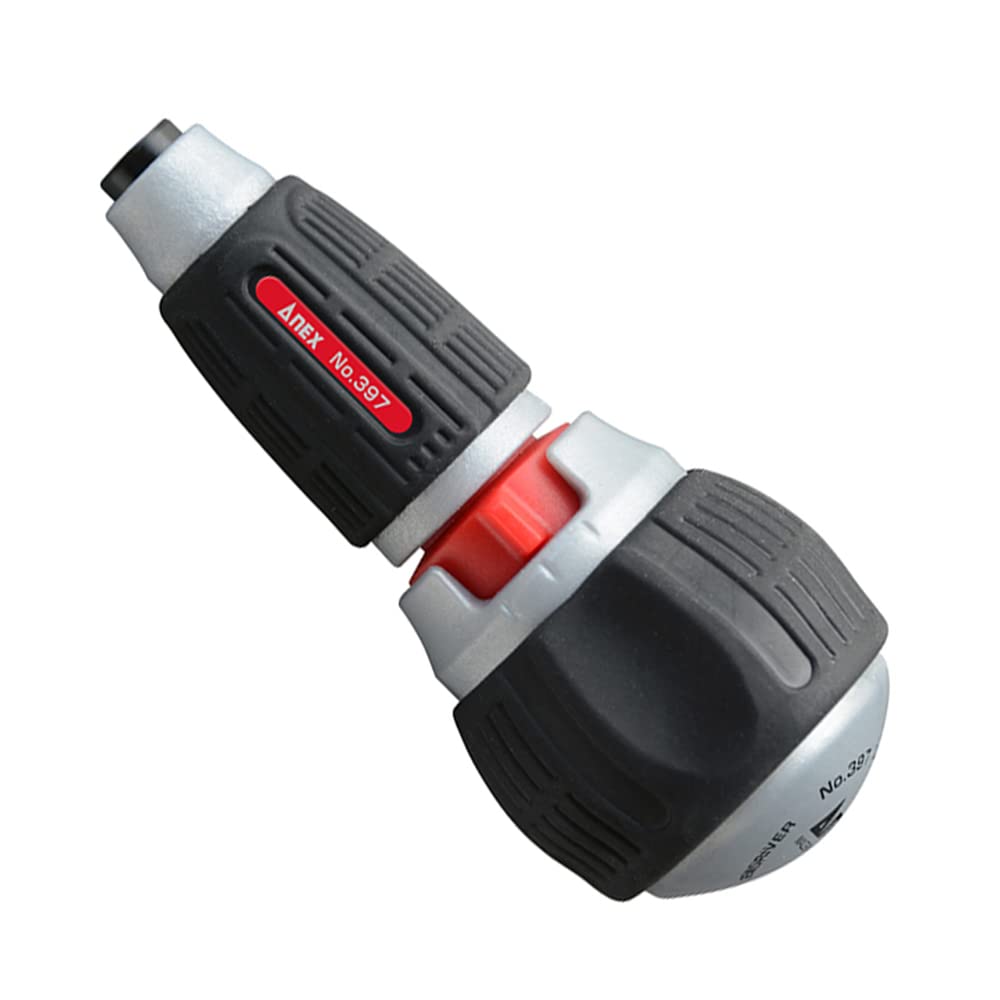 ANEX No.397-H Ratchet Handle, Replaceable Quick Ball 72 (No Bit)