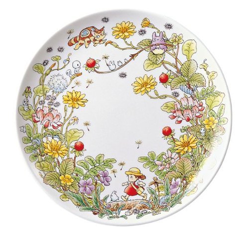 Tonari no Totoro Noritake Bonn China 23 cm plate (Hebi Division) T50116A/4660-3