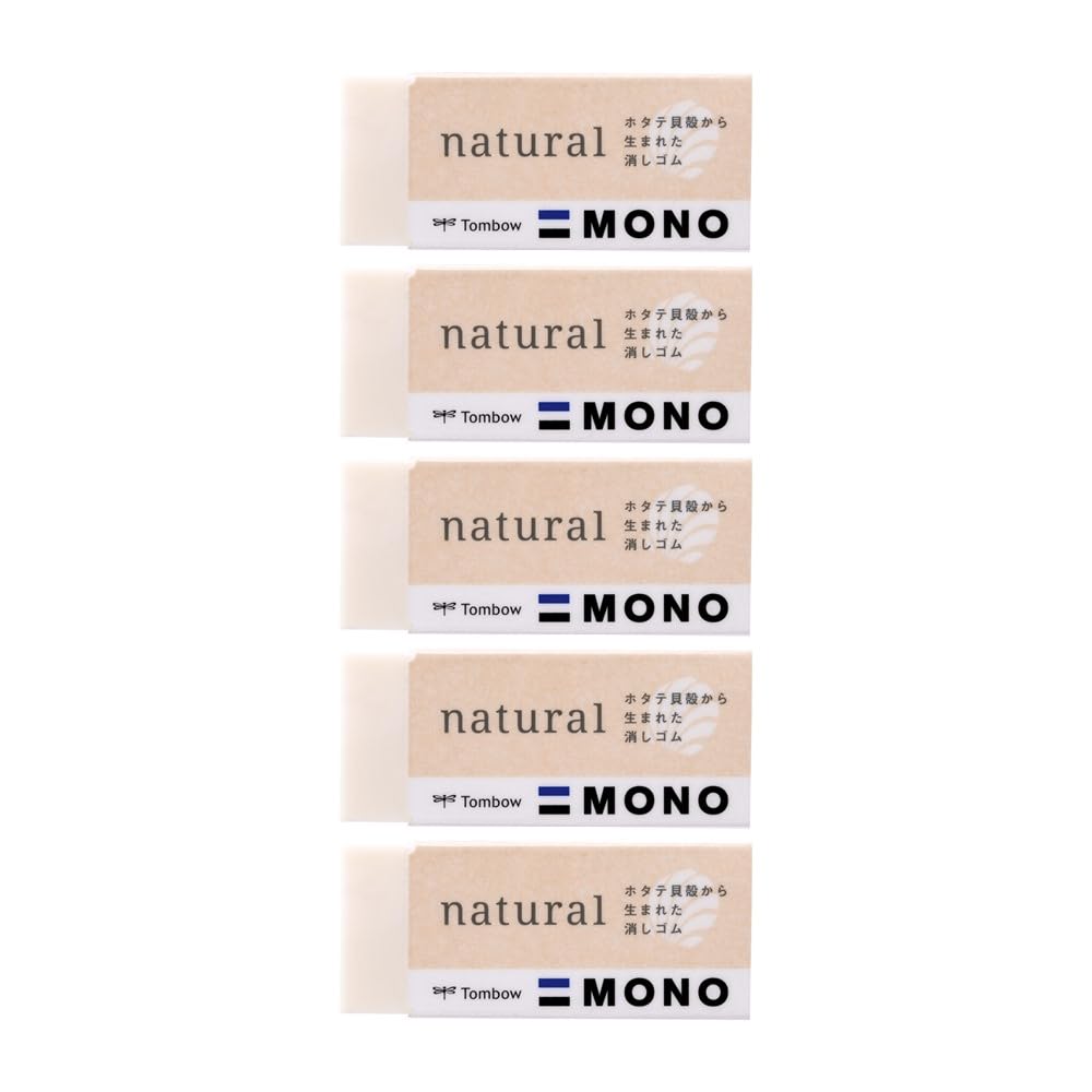 Tombow Pencil Eraser Mono Mono Natural S Biomass Mark 5 Pcs JCC-591AZ