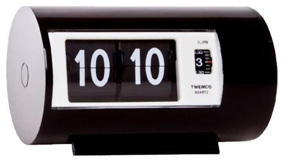 オーパーツ OParts TWEMCO AP-28 Patapata Alarm Clock, Black, 4.6 x 2.8 x 2.8 inches (118 x 70 x 72 mm)