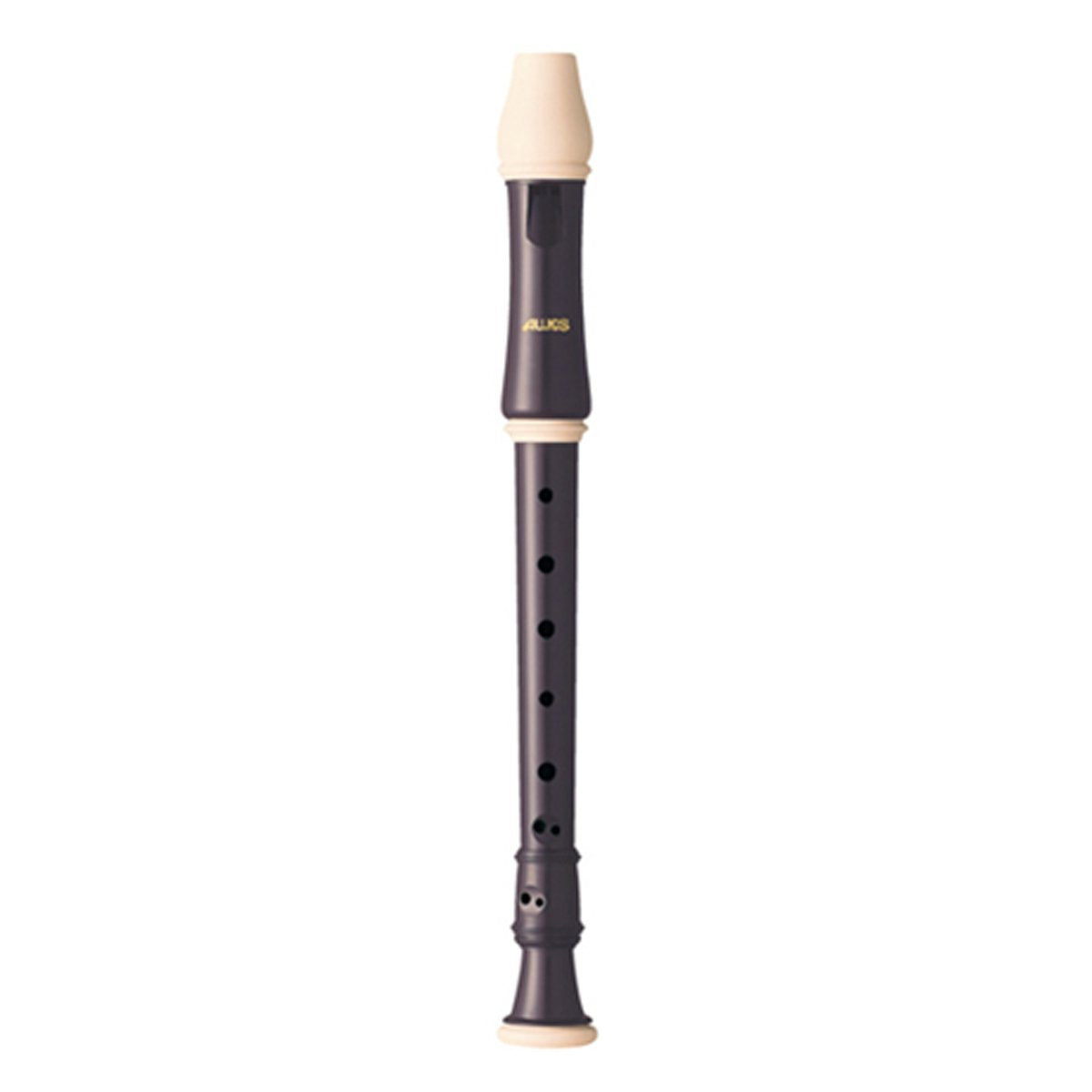 トヤマ楽器 Soprano Recorder, black, ivory (205A)