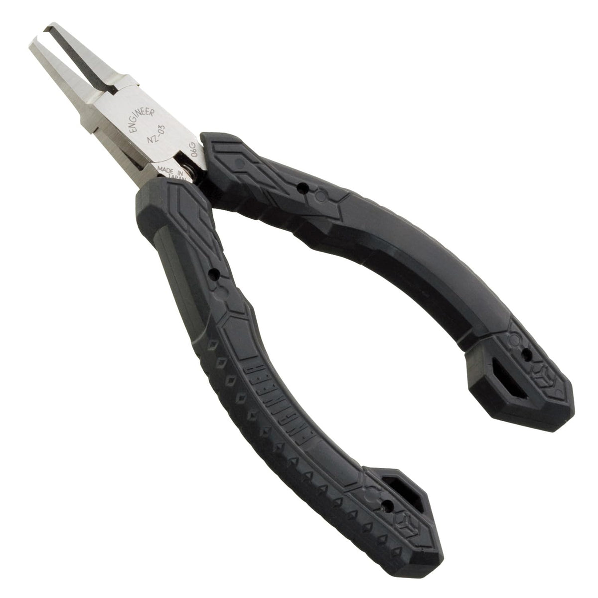 ENGINEER 4.8" SMT/SMD Chip Cutters Made in Japan for Removal of PCB Surface Mount Components such as ICS, Chip Resistors, Capacitors etc. NZ-03