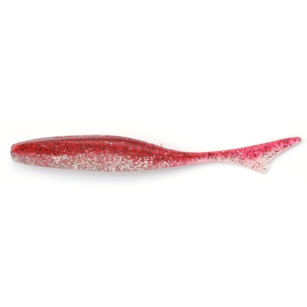 Owner Worm GN-22 Juster Fish 4.5" Flash Red #40 82917
