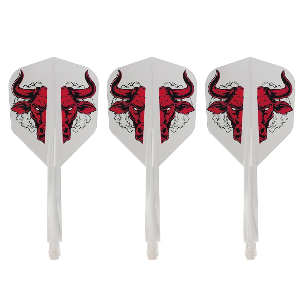 CONDOR AXE AUSSIE BULL Mal Cuming Player Model Condor Axe Aussie Bull Mal Cumming Small M Clear Darts Flight