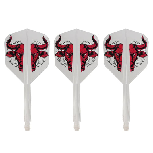 CONDOR AXE AUSSIE BULL Mal Cuming Player Model Condor Axe Aussie Bull Mal Cumming Small M Clear Darts Flight